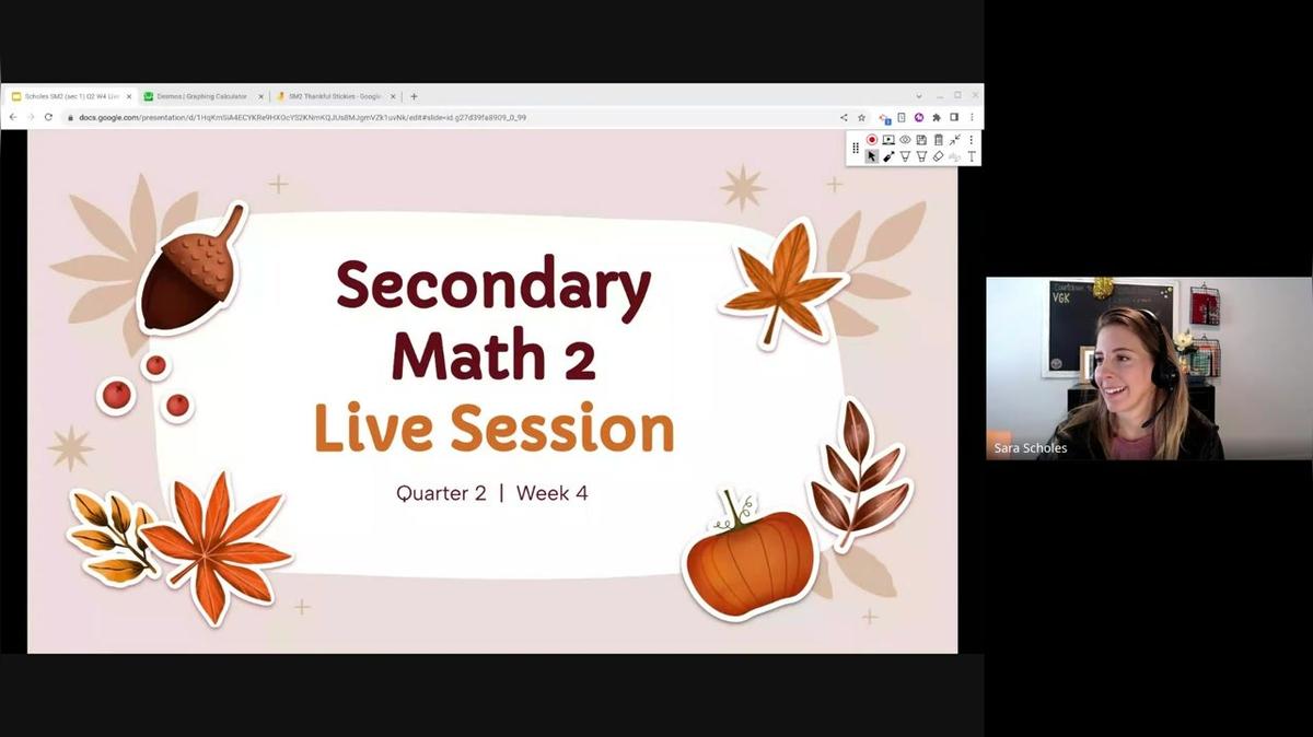 Scholes SM2 (sec 1) Q2 W4 Live Session Recording