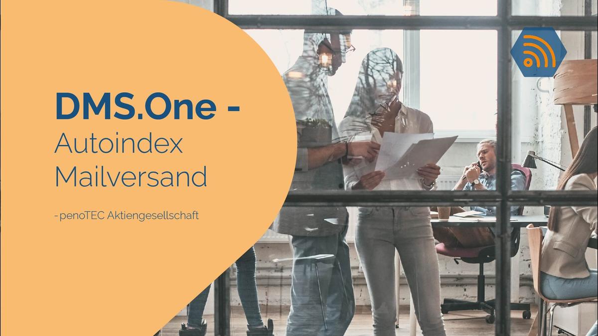 DMS.One - Autoindex Mailversand