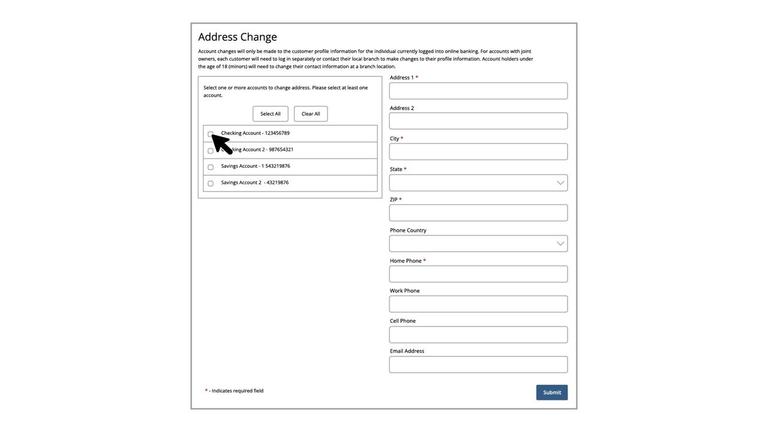 Address Change