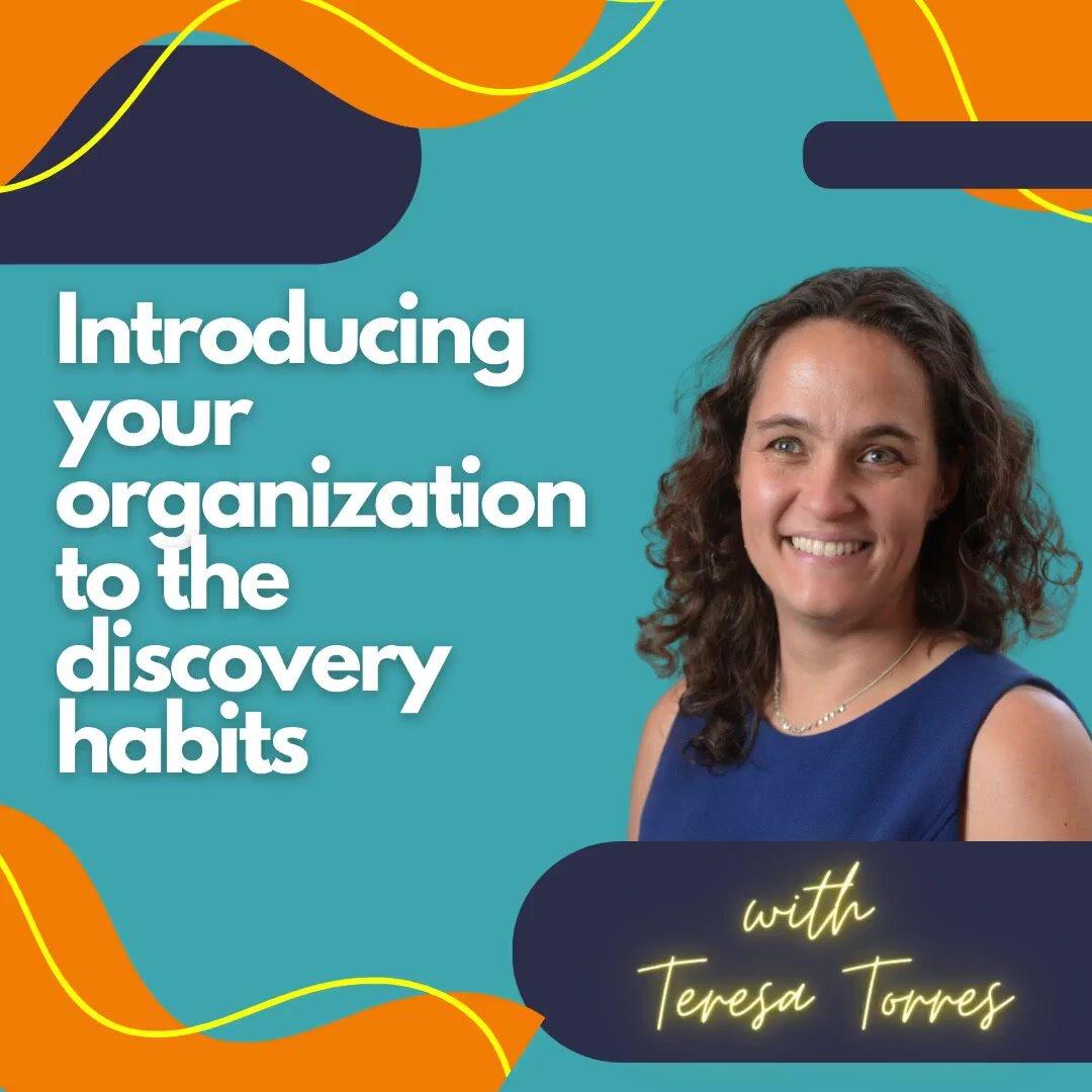 Introducing your organization to the discovery habits.