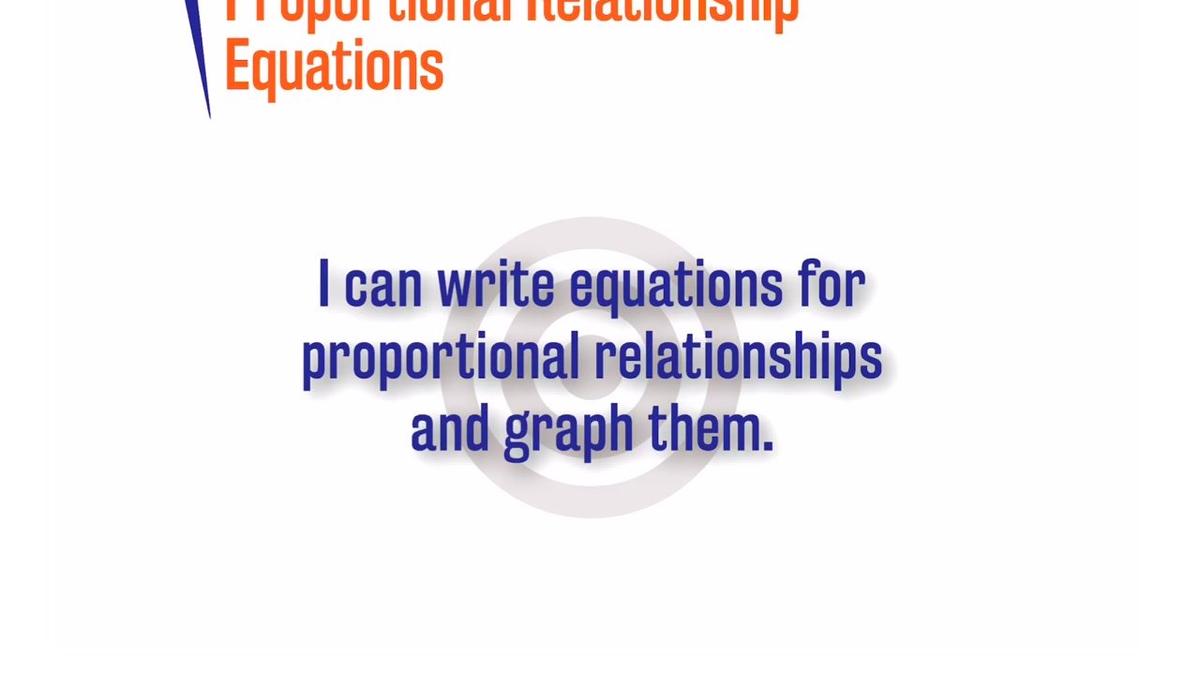 ORSP 2.2.4 Proportional Relationships Equations