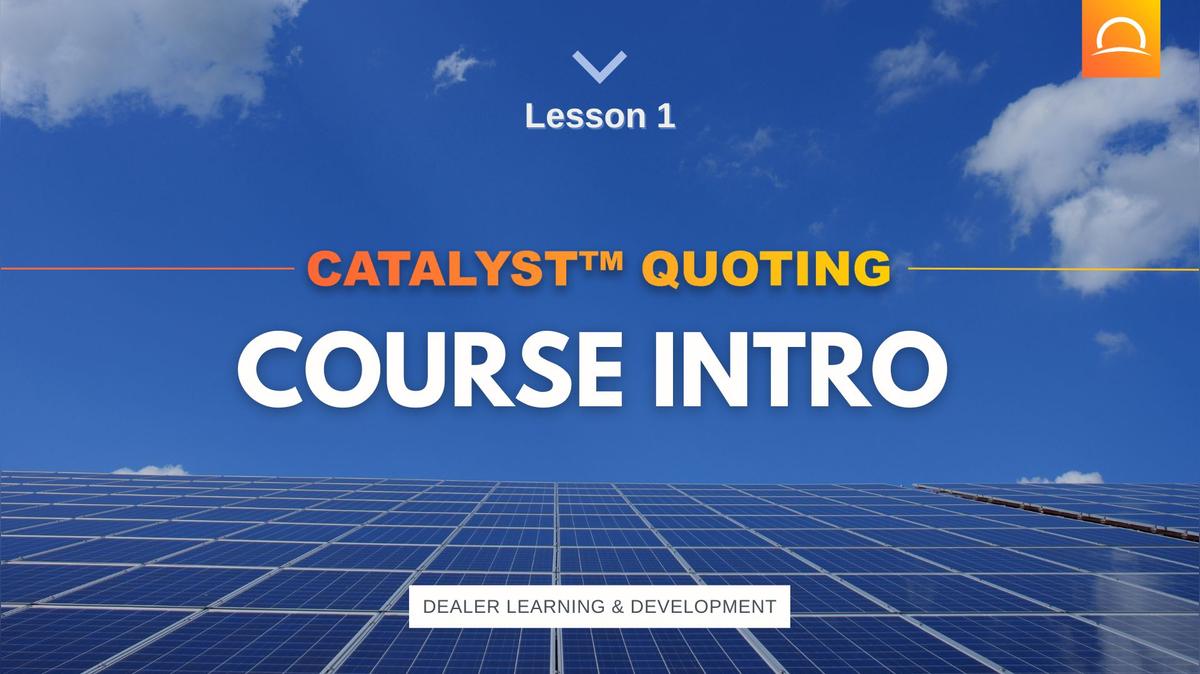 Quoting in Catalyst Video Series