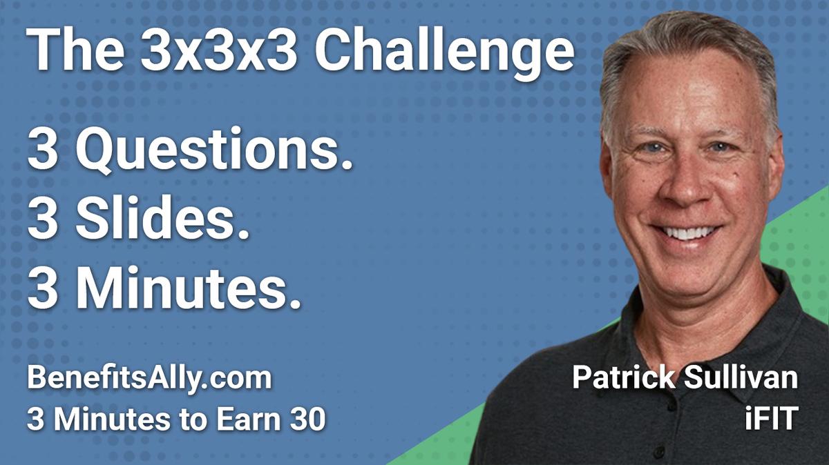 iFIT - 3x3x3 Challenge with Patrick Sullivan