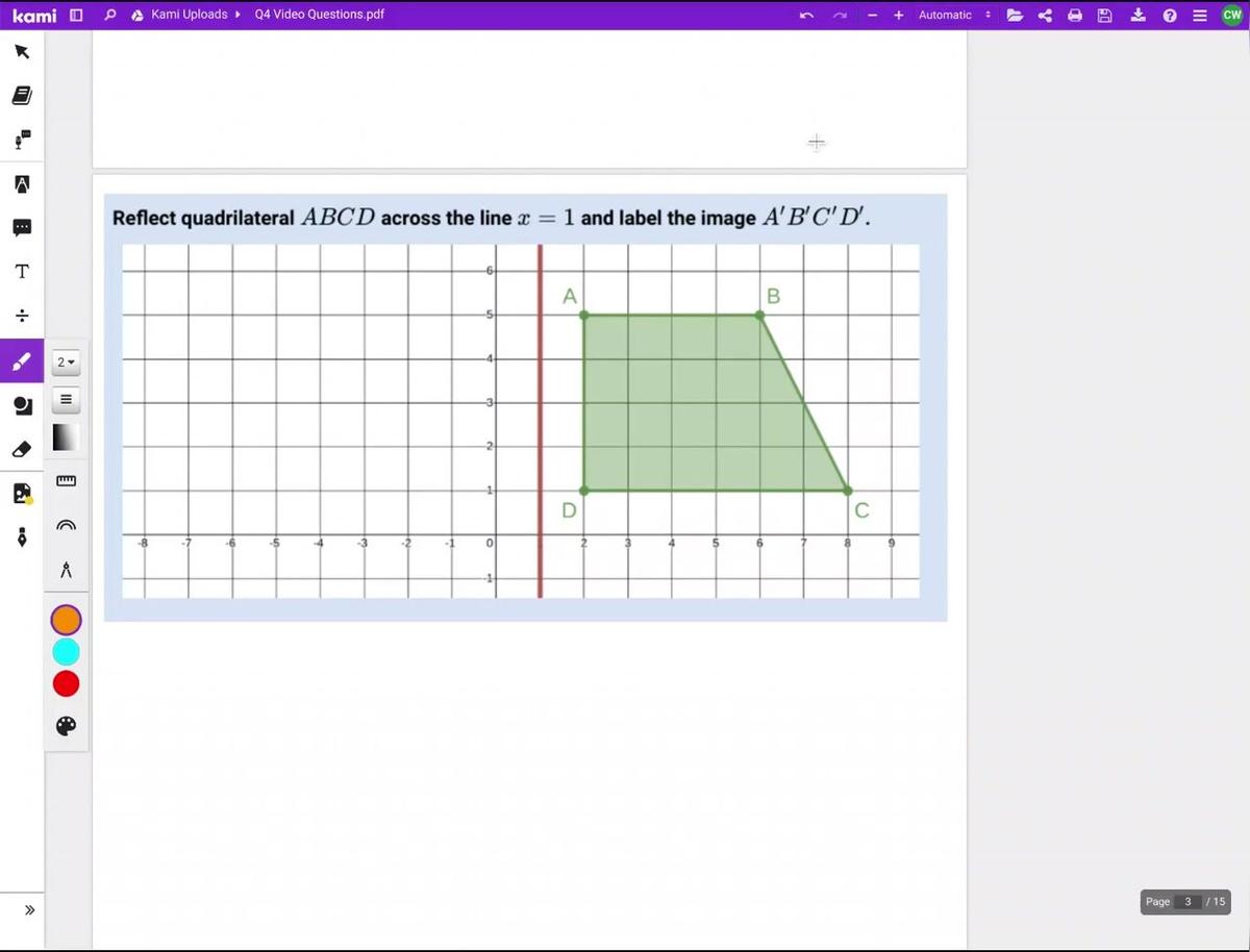 Q4 Reflections question 8