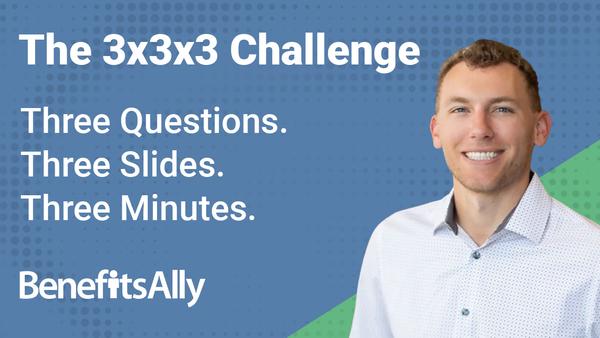 Benefitbay - 3x3x3 Challenge with Ryan Argotsinger