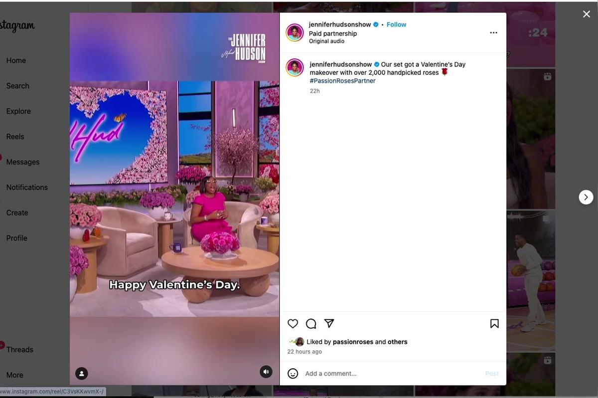 JHUD Passion IG REEL 2.14.24