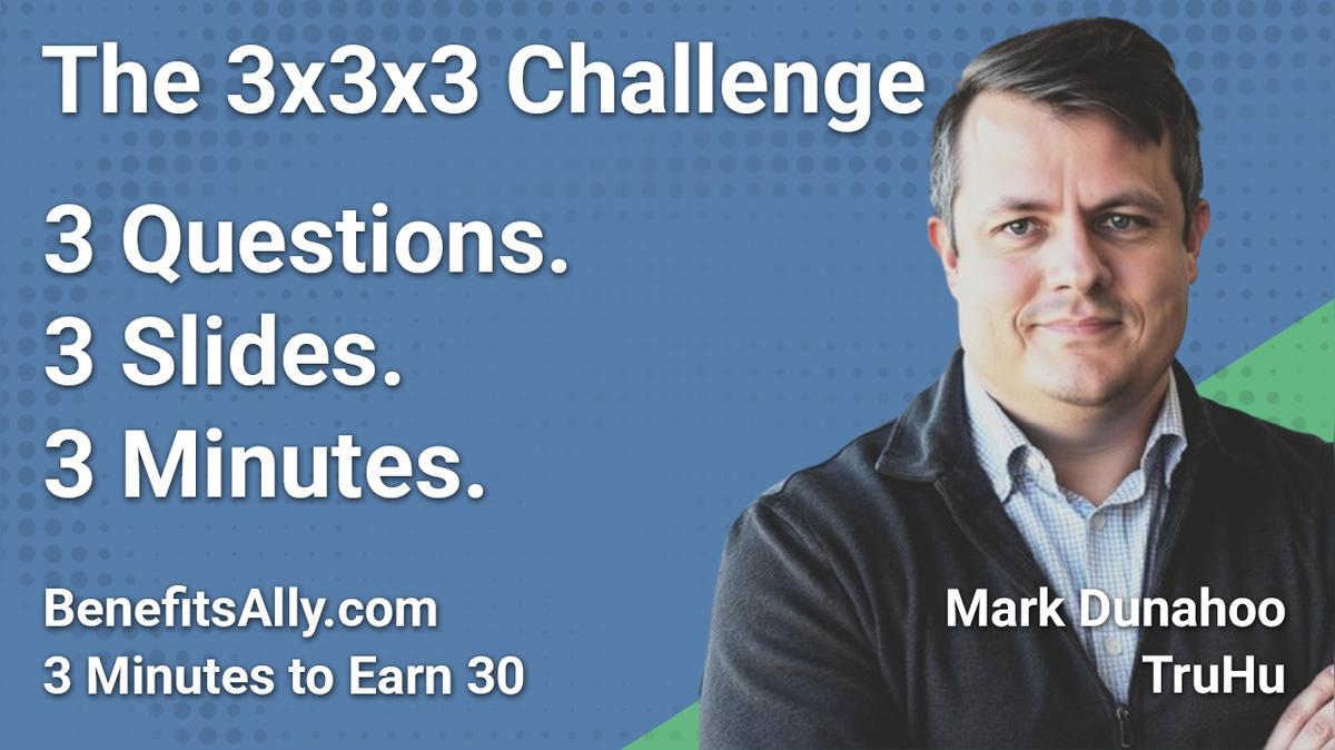 TruHu - 3x3x3 Challenge with Mark Dunahoo