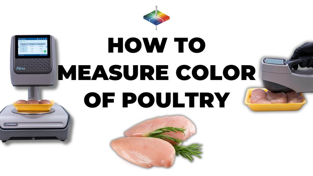 How to measure color of Poultry
