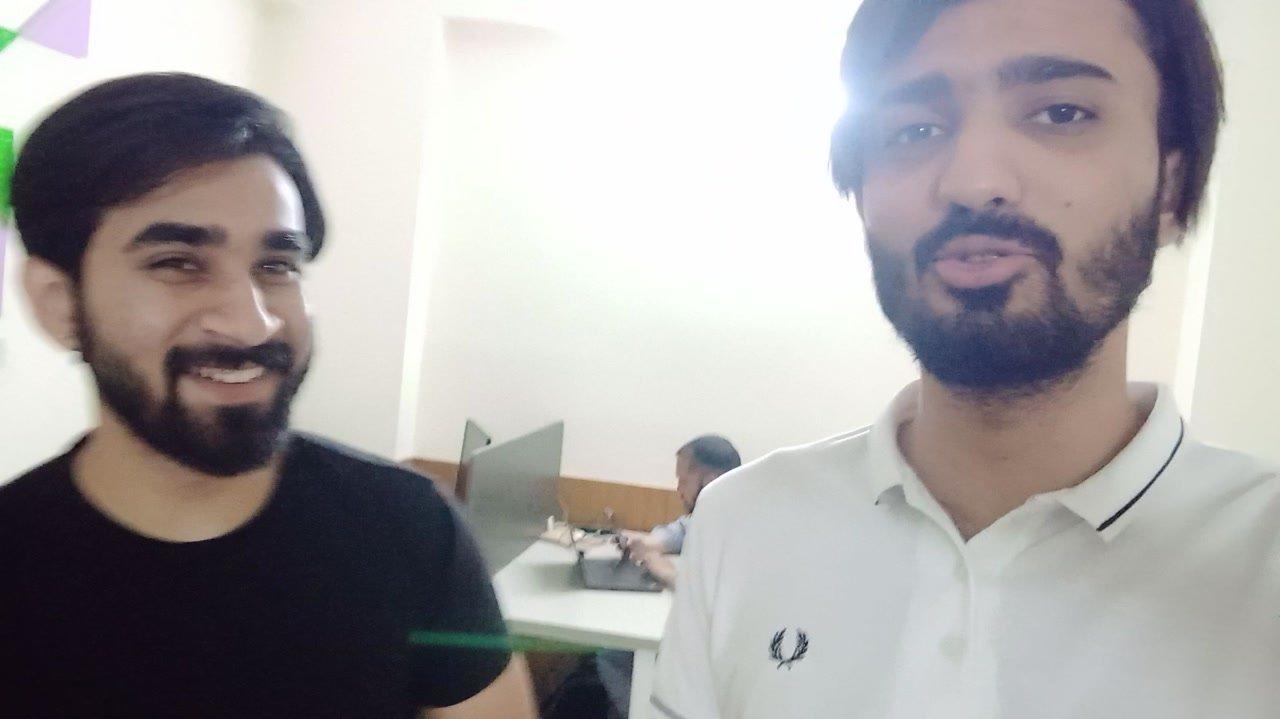 What was the best thing about working with Zubair?