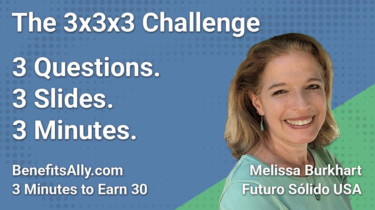 Futuro Sólido USA - 3x3x3 Challenge with Melissa Burkhart