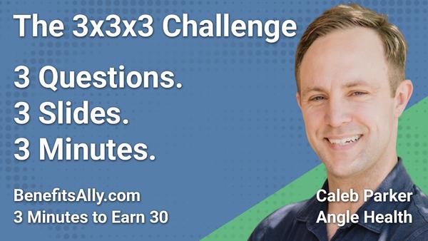Angle Health - 3x3x3 Challenge with Caleb Parker