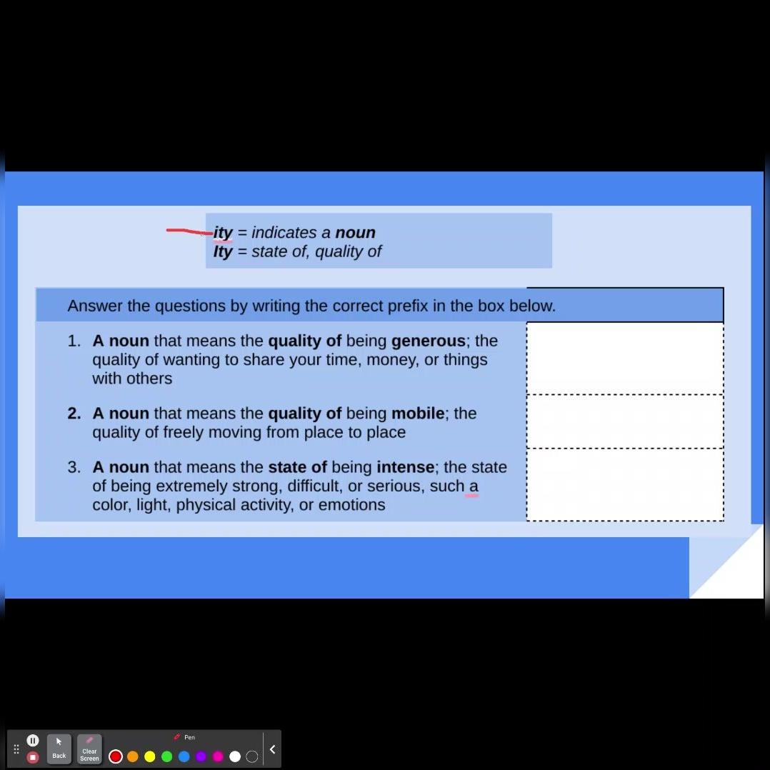 Rewards Lesson 13: Activity G