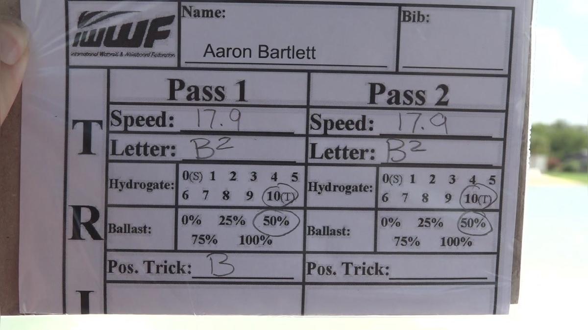 Aaron Bartlett IB Round 1 Pass 1