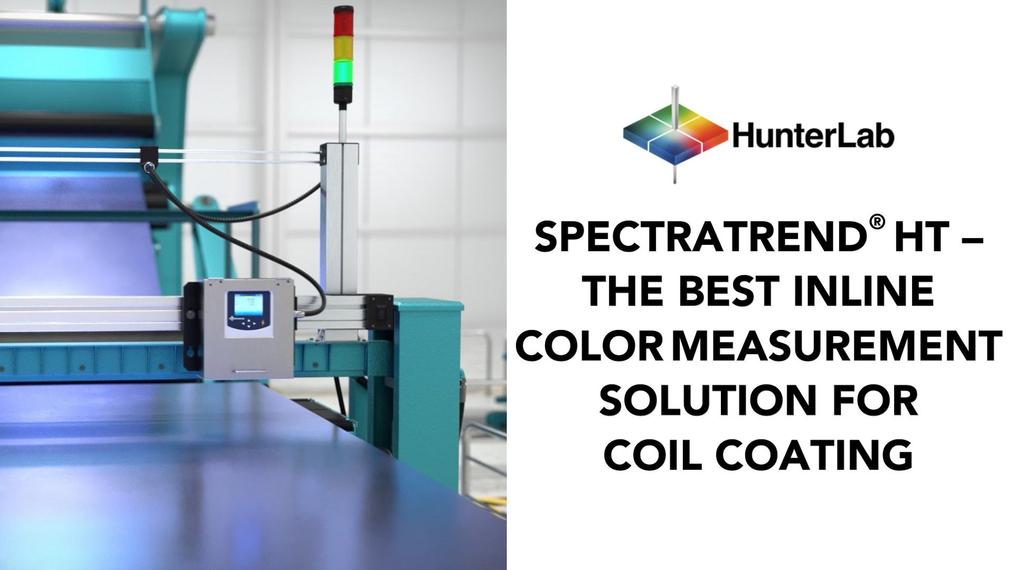 HunterLab SpectraTrend HT – The Best Inline Color Measurement Solution for Coil Coating