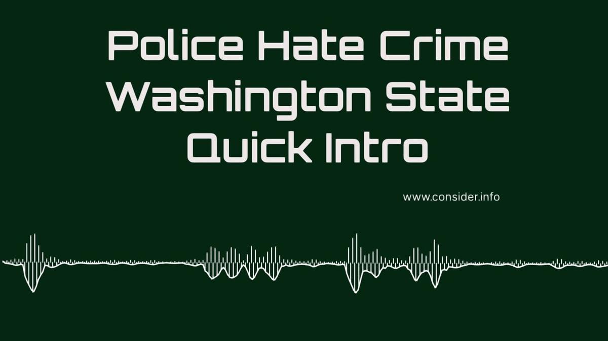 Quick Hatecrime Into