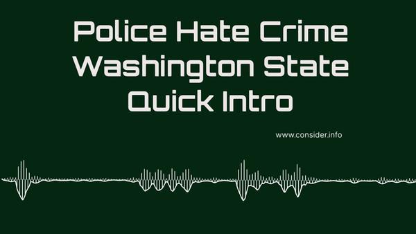 Quick Hatecrime Into