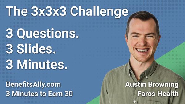 Faros Health - 3x3x3 Challenge With Austin Browning