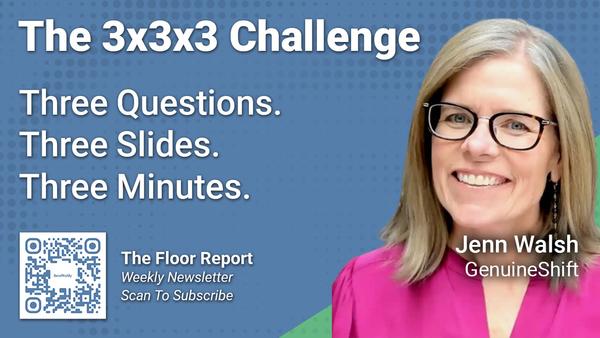GenuineShift - 3x3x3 Challenge With Jenn Walsh