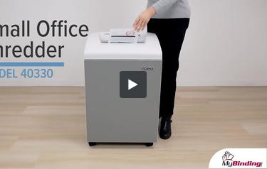Small Office Shredder model  40330 Feature Video