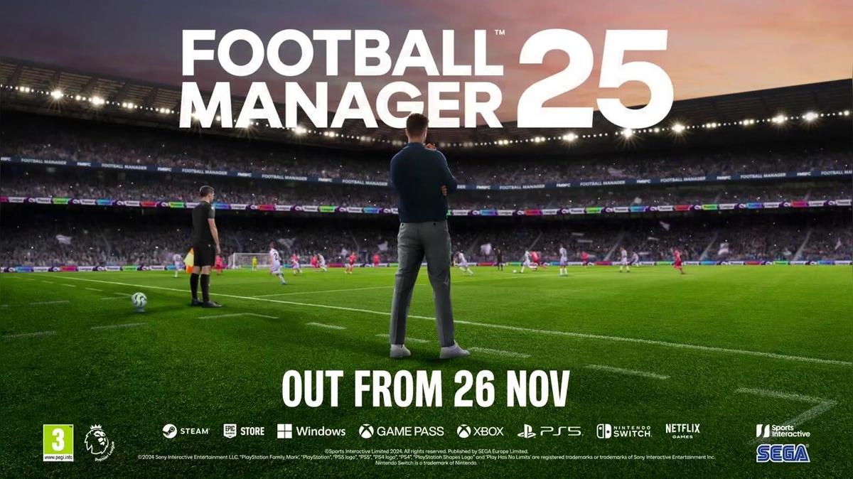 Football Manager 25 - Announce Trailer