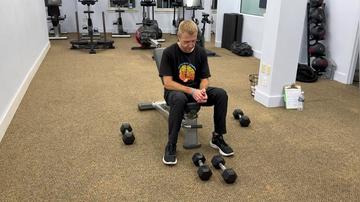 Incline Dumbbell Presses