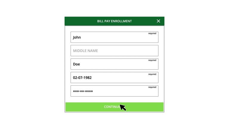 Move Money - Bill Pay Enrollment &amp; Payments