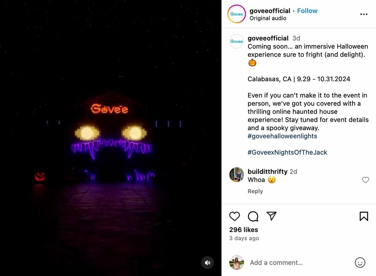 Govee X NOTJ Teaser 1 IG Reel