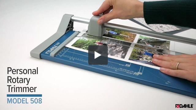 Dahle Personal Rotary Trimmer Model 508 Demo Video