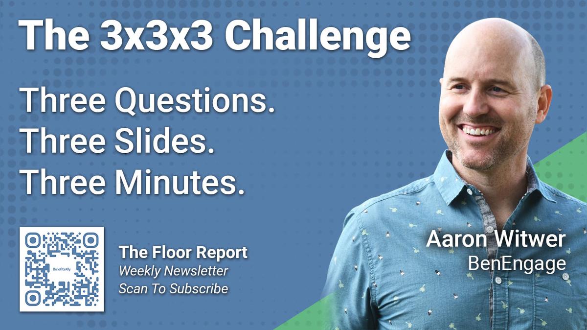 BenEngage - 3x3x3 Challenge with Aaron Witwer
