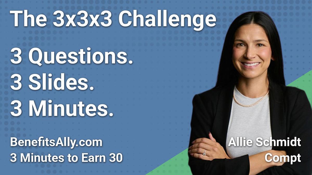 Compt - 3x3x3 Challenge with Allie Schmidt