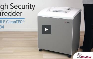 High Security Shredder Dahle CleanTEC 41534 Feature Video