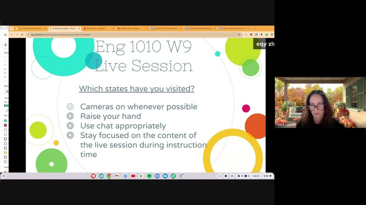 Eng 1010 Oct 22 