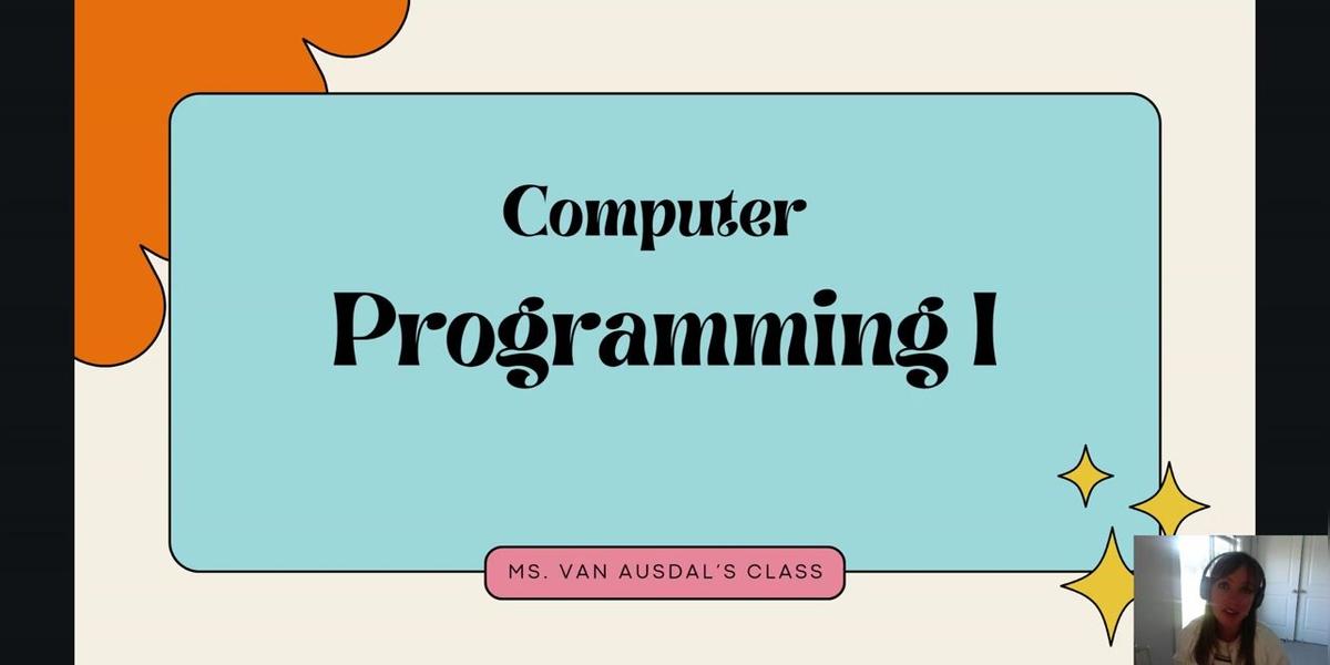 Computer Programming I Intro Video