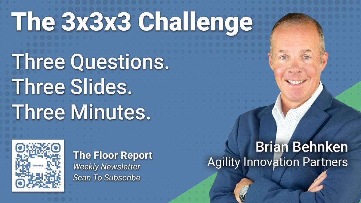 Agility Data Analytics Coalition - 3x3x3 Challenge With Brian Behnken