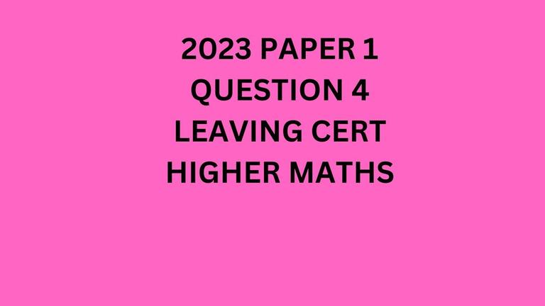 Q4 Lchm 2023 P1