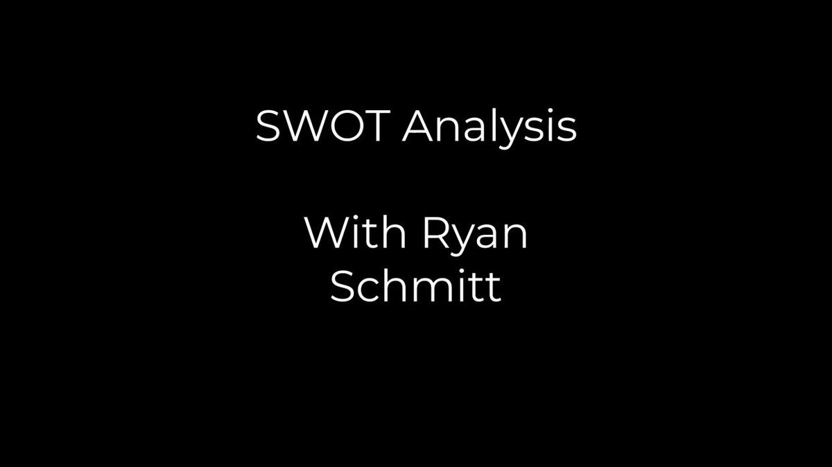 SWOT Analysis