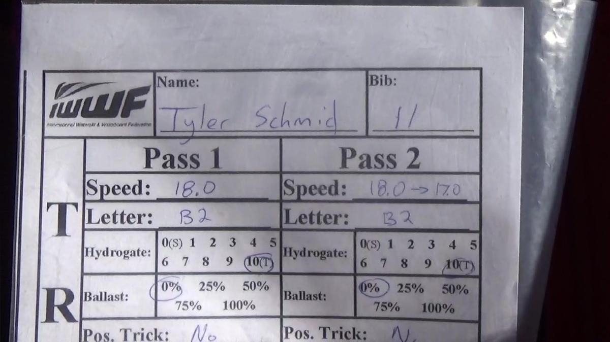 Tyler Schmid M1 Round 1 Pass 1