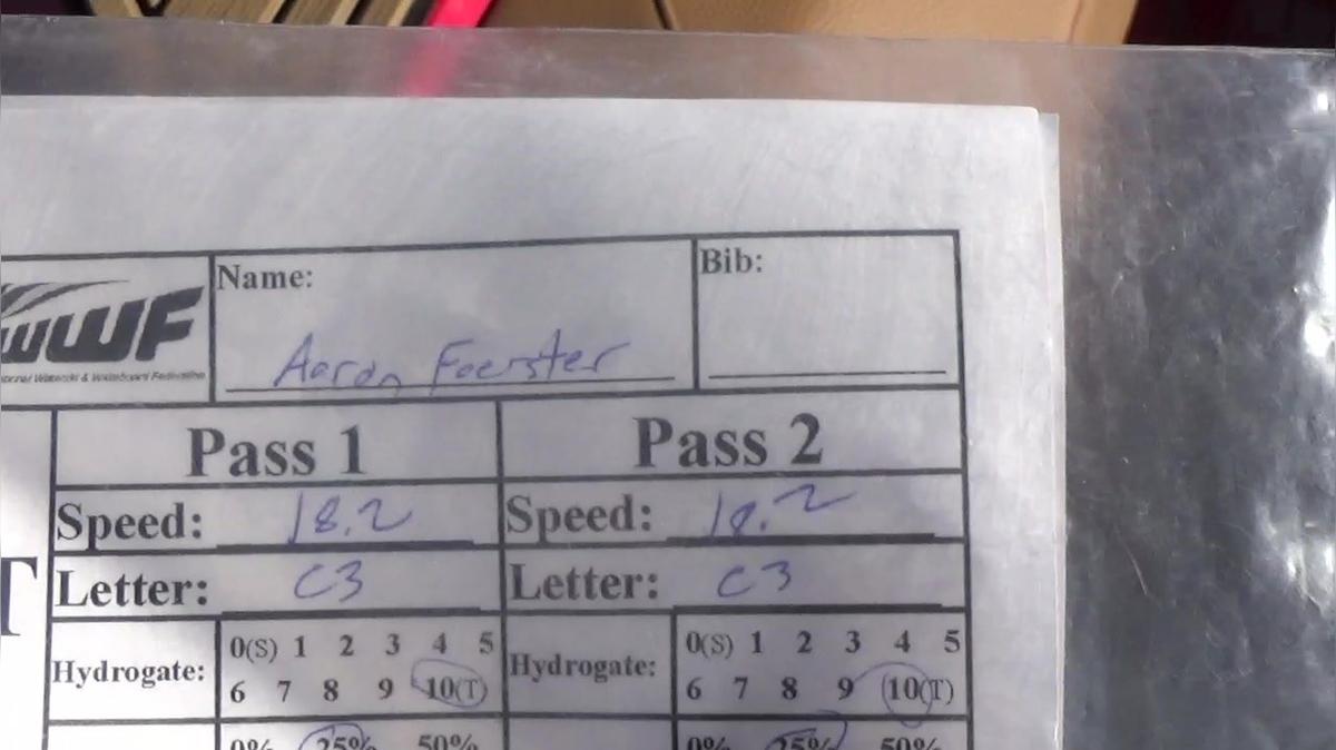 Aaron Foerster M1 Round 1 Pass 1