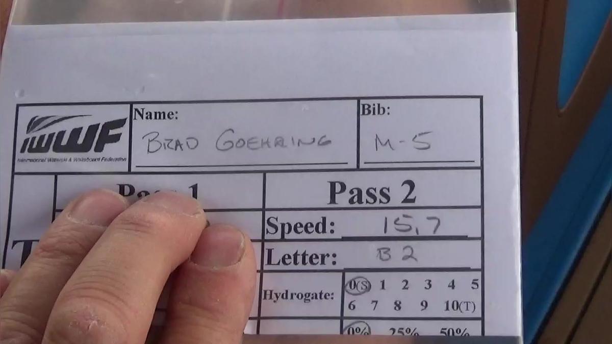 Brad Goehring M5 Round 1 Pass 2
