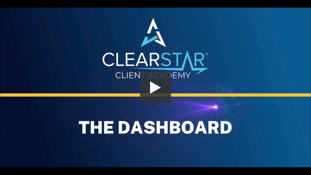 The Dashboard | ClearStar