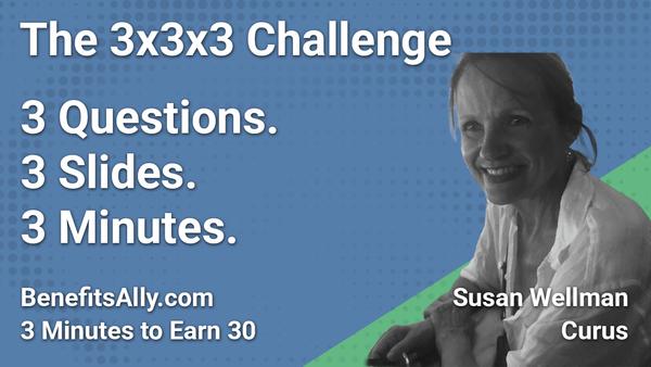 Curus - 3x3x3 Challenge With Susan Wellman