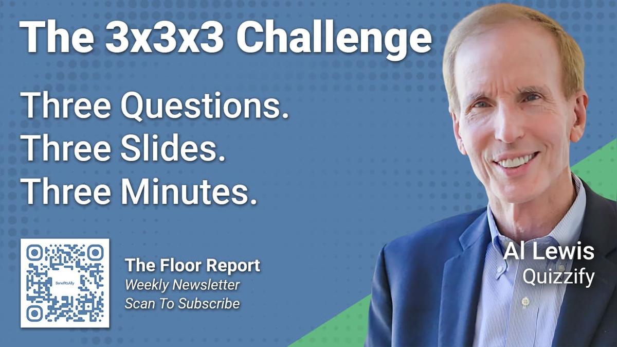 Validation Institute - 3x3x3 Challenge With Al Lewis