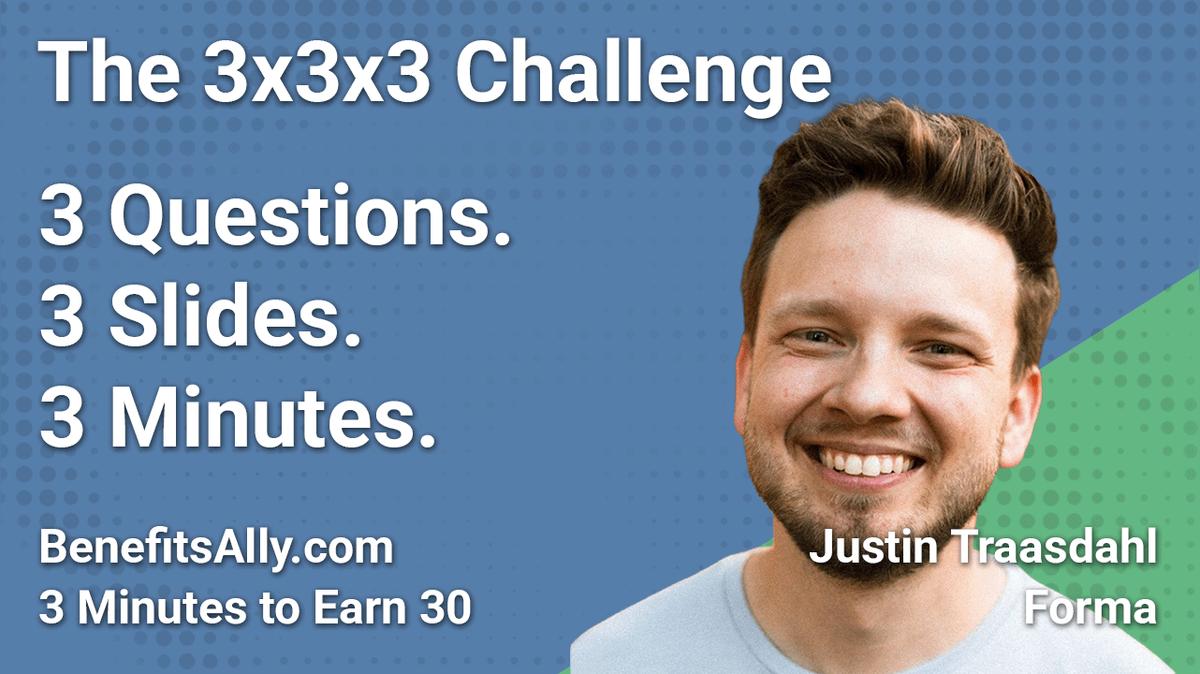 Forma - 3x3x3 Challenge With Justin Traasdahl