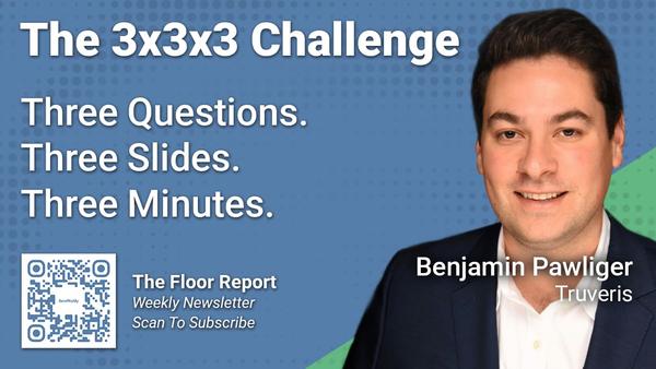 Truveris - 3x3x3 Challenge With Ben Pawliger