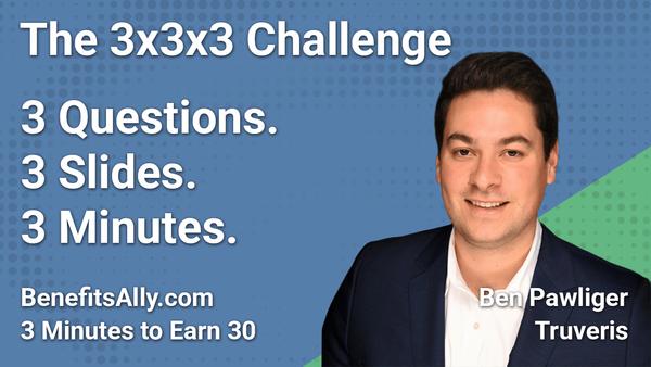 Truveris - 3x3x3 Challenge With Ben Pawliger