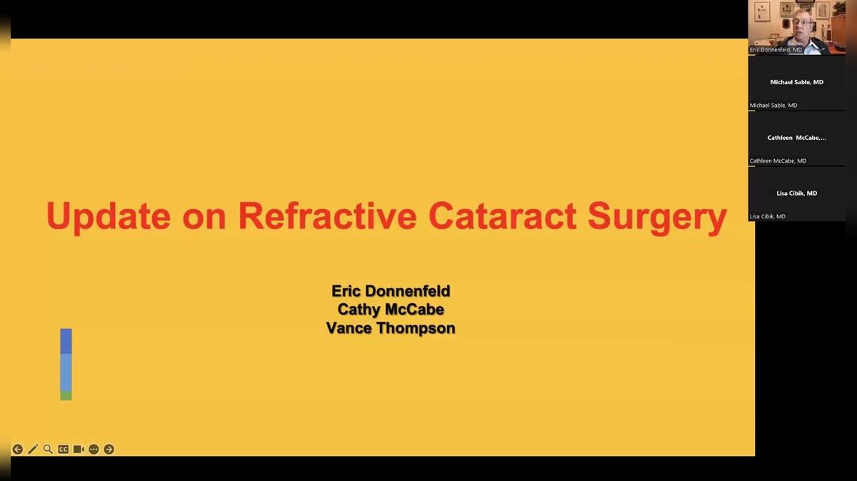 SVP Exclusive Webinar: Cataract Surgery Opportunities and Techniques