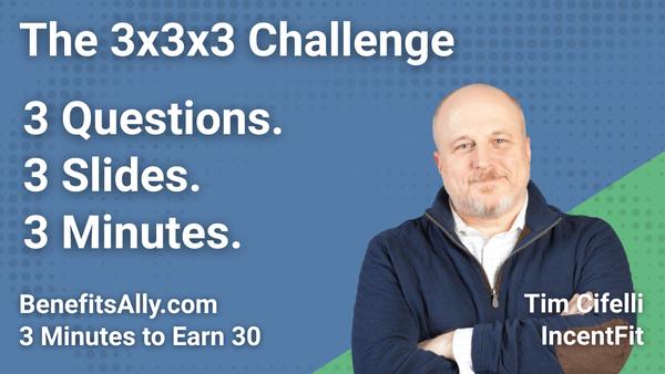 IncentFit - 3x3x3 Challenge with Tim Cifelli