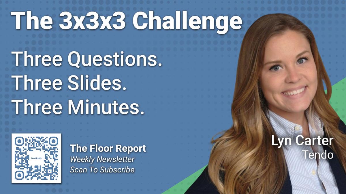 Tendo Care Connect - 3x3x3 Challenge with Lyn Carter