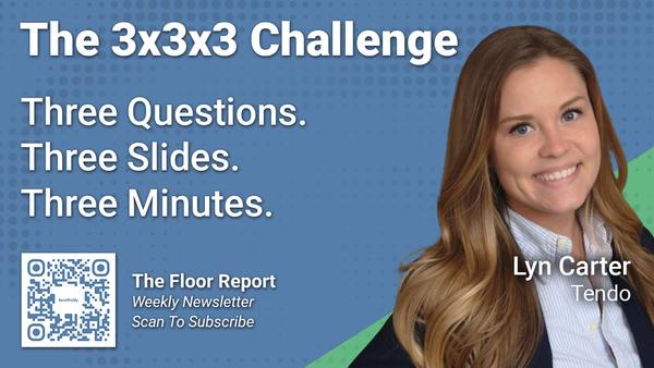 Tendo Care Connect - 3x3x3 Challenge with Lyn Carter