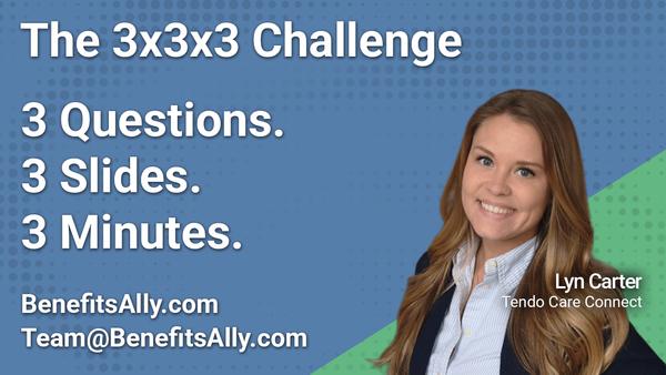 Tendo Care Connect - 3x3x3 Challenge with Lyn Carter